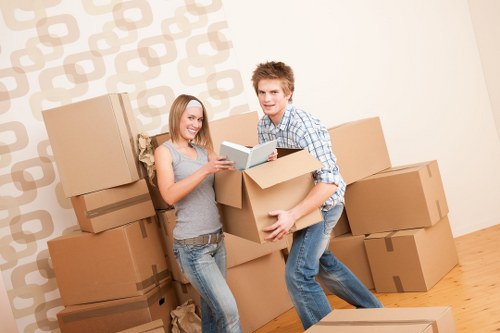 Greenwich movers transporting belongings safely