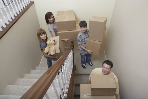 Efficient unloading by Feltham moving team